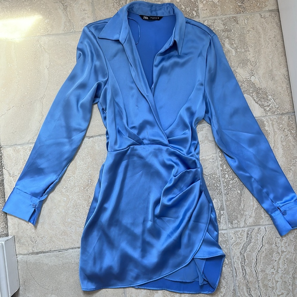 Zara Wrap Front Dress